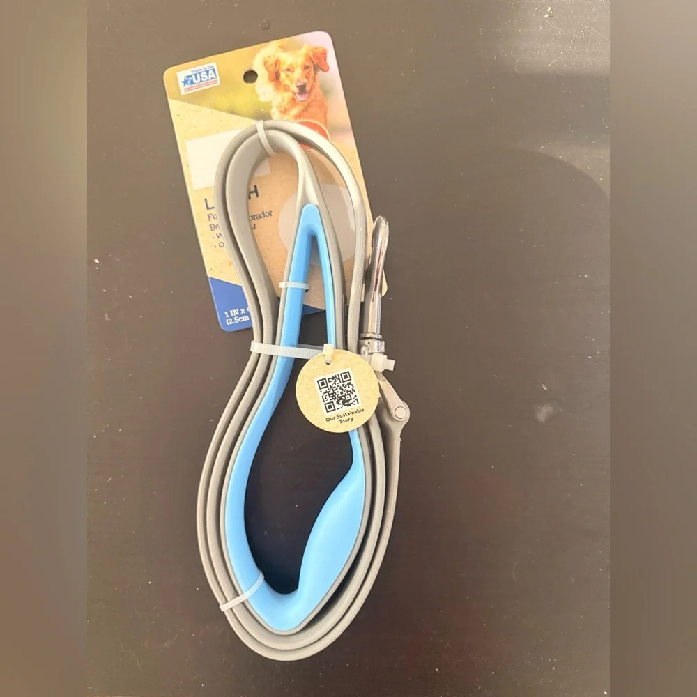 Top Paw Gray and Blue Phone Leash